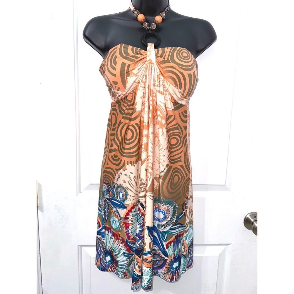 Love Culture beaded halter dress